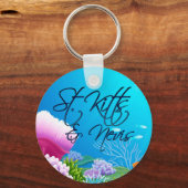 Porte-clés récif de Saint-Kitts-et-Nevis (Recto)