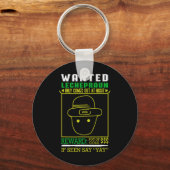 Porte-clés Récompense Recherchée Leprechaun - Pot D'Or (Recto)