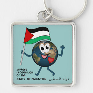 Porte-clés Reconnaissance mondiale de l'État palestinien