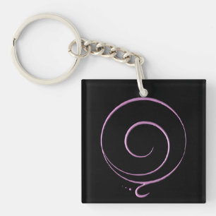 Porte-clés Reconnaissance rose