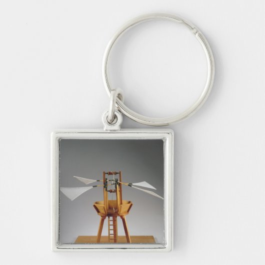 Porte-clés Reconstruction modèle de la conception de da Vinci (Devant)