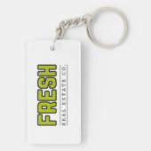 Porte-clés rectangle FRESH (Dos)