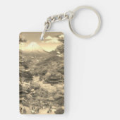 Porte-clés rectangle porte - clé acrylique annuel (Dos)