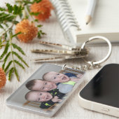 Porte-clés Rectangulaire rectangulaire de porte - (Devant droit)