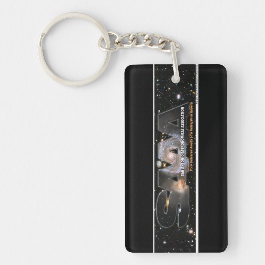 porte-clés rectangulaire SAAA (Devant)