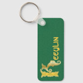 Porte-clés Rectangular Celtic Knot (Recto)