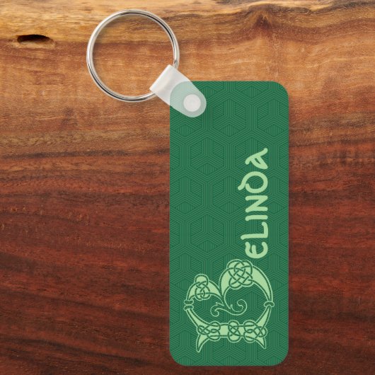 Porte-clés Rectangular Celtic Knot (Recto)