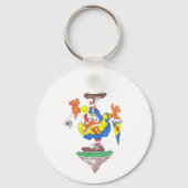 Porte-clés Recuerdo de la promo 87 DB LPZ (Verso)