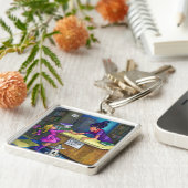 Porte-clés Récupération de la bibliothèque (Côté)