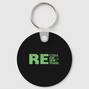 Porte-clés Recyclage écologique du design