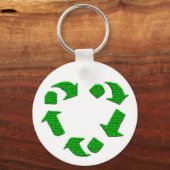 Porte-clés recyclage et amour (Recto)
