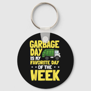 Porte-clés Recyclage Garge Collecte Camion Recyclage Ear