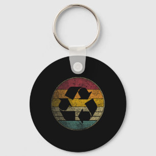 Porte-clés Recycle Logo Jour des terres Nature Planet Conserv