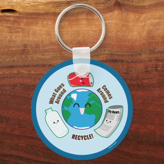 Porte-clés Recycler (Recto)