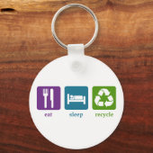 Porte-clés Recycler le Porte - clé (Recto)