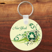 Porte-clés Recycler New York (Recto)