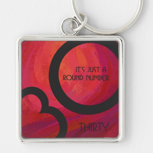 Porte-clés Red 30 Dix Anniversaire (Devant)