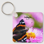 Porte-clés Red Admiral Butterly Keyring (Recto)