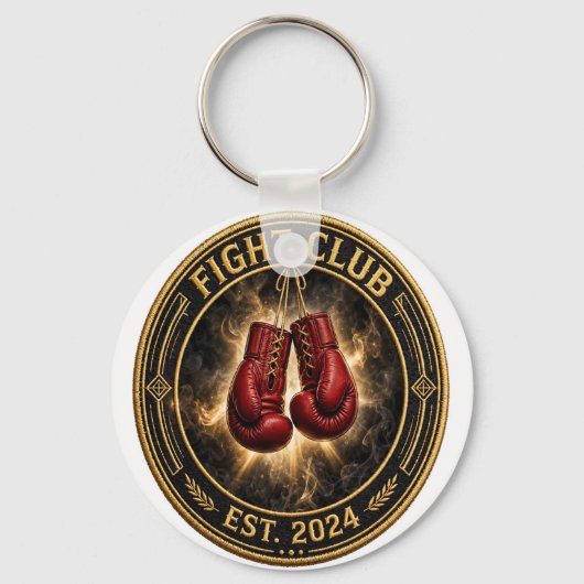 Porte-clés Red Boxing Gloves Fight Keychain (Recto)
