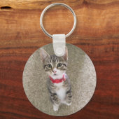 Porte-clés Red Collar Kitty (Recto)