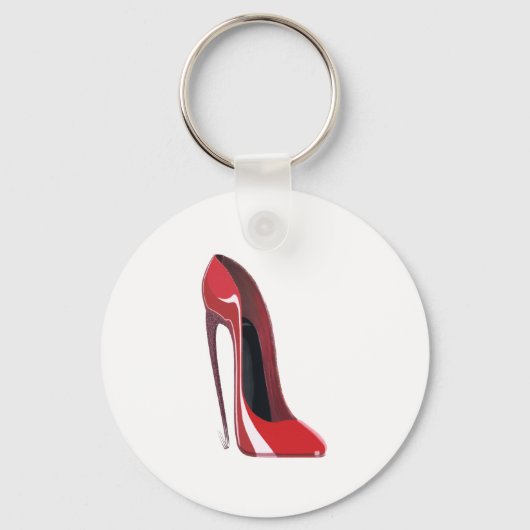 Porte-clés Red Crazy Heel (Recto)