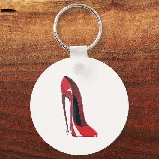 Porte-clés Red Crazy Heel (Recto)