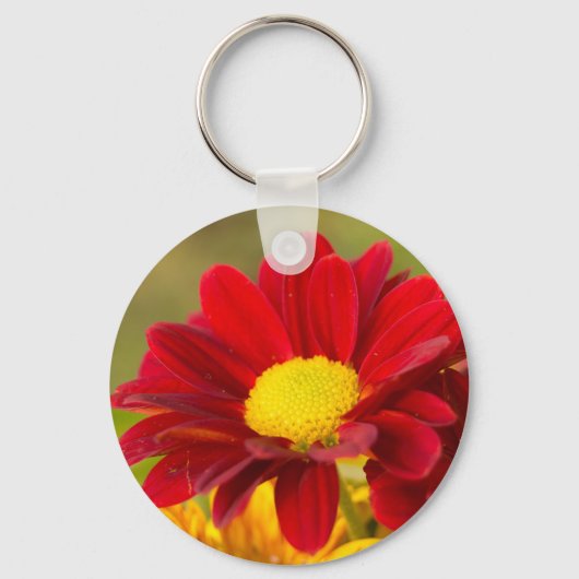 Porte-clés Red Daisy (Recto)