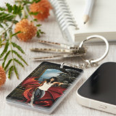 Porte-clés Red Dragon Urban Imaginaire code QR (Devant droit)