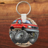 Porte-clés Red Eddie Bauer Bronco (Recto)