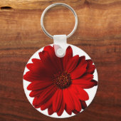 Porte-clés Red Gerbera Daisy (Recto)