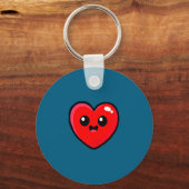 Porte-clés Red Heart Funny Cute Design For Men Women Husband  (Recto)
