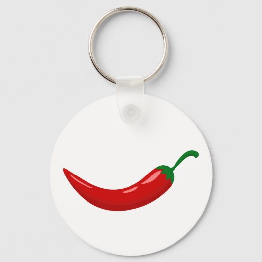 Porte-clés Red hot chili pepper (Recto)