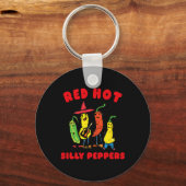 Porte-clés Red Hot Silly Peppers, Funny (Recto)