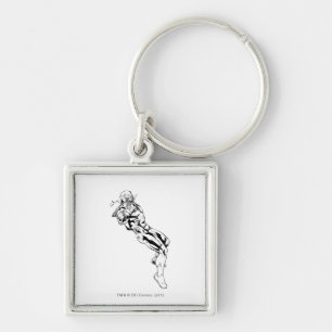 Porte-clés Red Lantern Corps - Rage Leaning 3