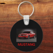 PORTE-CLÉS RED MUSTANG (Recto)