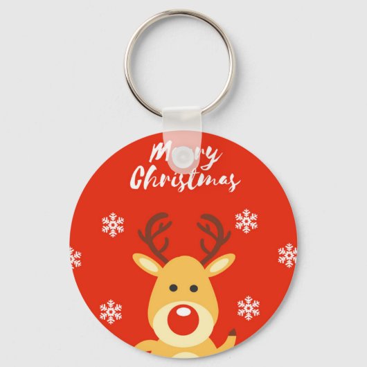 Porte-clés Red nose deerb (Recto)
