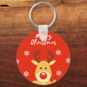 Porte-clés Red nose deerb (Recto)