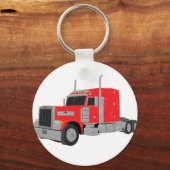 Porte-clés red peter built tractor (Recto)