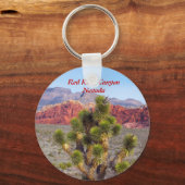 Porte-clés Red Rock Canyon Conservation Area près de Las Vega (Recto)