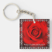 Porte-clés Red Rose [Acrylic Keychain] (Devant)