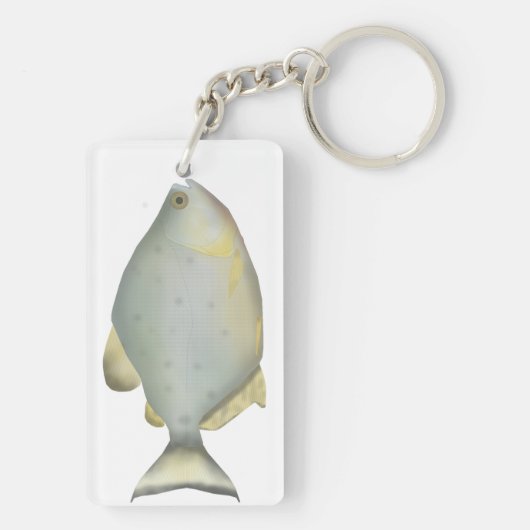 Porte-clés Red Ruby Piranha (Dos)