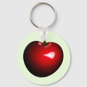 Porte-clés Red Sweet Cherry - Choisissez / ajoutez votre coul