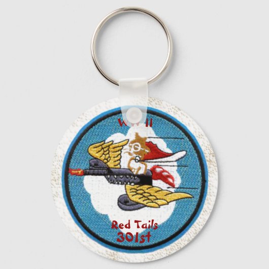 Porte-clés Red Tails - 301st Fighter Squadron (Recto)