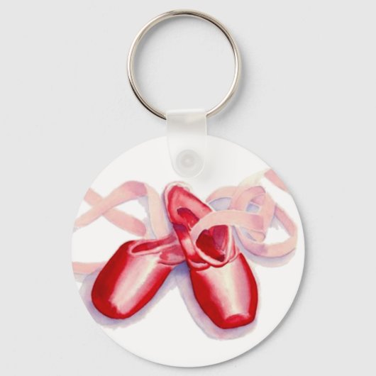 Porte-clés Red "Toeshoes Porte - clé (Recto)
