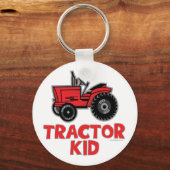 Porte-clés Red Tractor Kid (Recto)