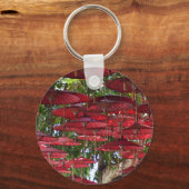 Porte-clés Red Umbrellas in the Sky - Asian Keychain (Recto)