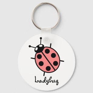 Porte-clés Red Vector Ladybug