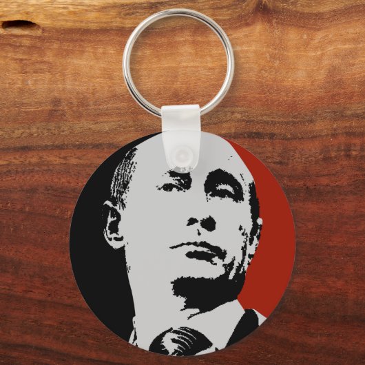 Porte-clés Red Vladimir Poutine (Recto)