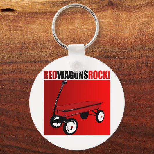 Porte-clés Red Wagons Rock ! (Recto)