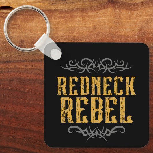 Porte-clés Redneck Rebel (Recto)